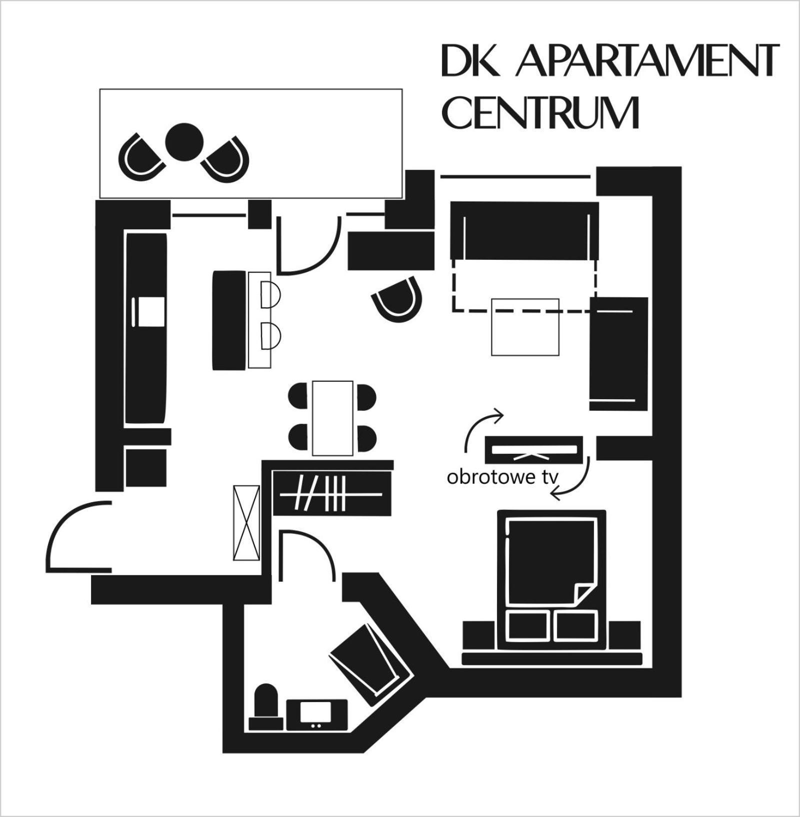 Dk Apartament W Centrum Leilighet Olsztyn  Rom bilde